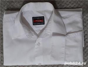 Camasa alba Modely cu maneca lunga - imagine 3