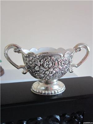 cadou inedit -vintage Victorian Cream & Sugar, made in Japan 1950 