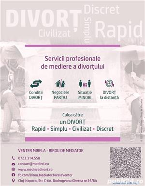 Mediator divorț  |  Servicii de mediere a divorțului.