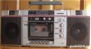 Boombox radiocasetofoane de colectie Sanyo fabricatie Japonia anii '70-'80 - imagine 5
