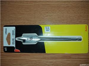 Burghiu plat pentru lemn, metric 18 - imagine 4