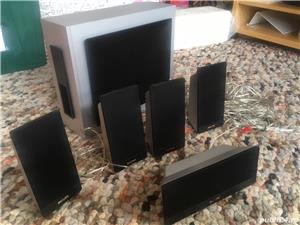 Set sateliti complet Philips cu cabluri originale Phlips lungime 3-5 m, mufe originale Philips - imagine 3