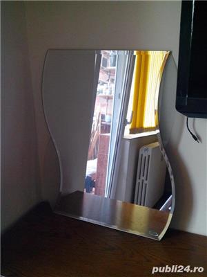 Oglinda cosmetica cu 2 fete, oglinda de toaleta, oglinda de semnalizare - imagine 3