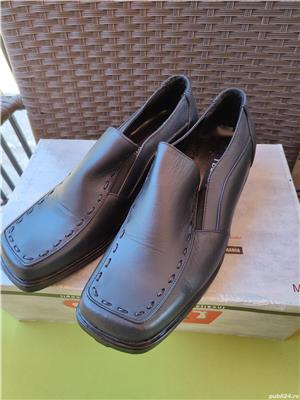 Pantofi Piele Teloon Noi pt. Doamne (Negri nr. 39) - imagine 2