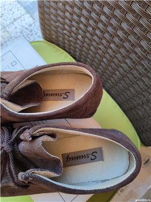 Mocasini Piele Intoarsa ca Noi pt. Doamne (Maro nr. 39) - imagine 4