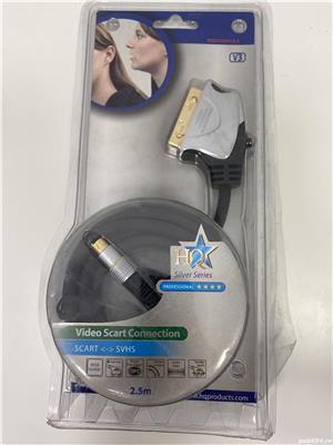 Cablu adaptor video SCART - SVHS HQ HQSS1027 / 2,5m (1614)