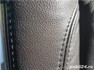 Scaune bancheta Piele ORIGINAL Piese interior  black piano , gri-antracit pt wv volkswagen, golf 5  - imagine 2