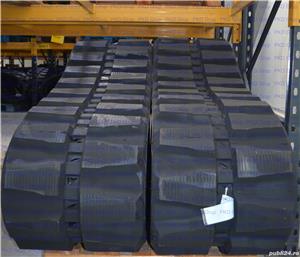 Senilă de cauciuc Miniexcavator JCB, Bobcat, Komatsu, IHI, Volvo  - imagine 4