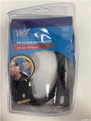 Cablu video DVI-A - VGA 15p HQ HQCC-195 , 1,5m (271)