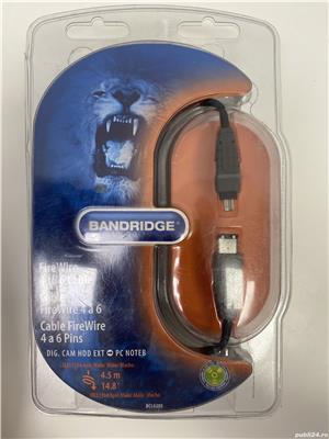 Cablu firewire Bandridge BCL6205 4 pini - 6 pini / 4,5m (269)