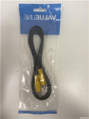 Cablu 1x RCA - 1x RCA VALUELINE VLVP24100B10 / 1m (270)
