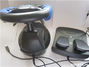 Volan cu pedale gaming Btech - imagine 2