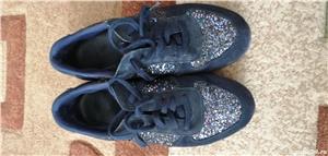 Adidasi fete piele naturala - imagine 2