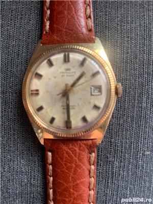 Vand ceas de aur 18k automatic elvetian ! - imagine 3