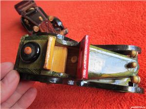 decoratiuni masini din lemn, lucrate si pictate manual -cadou inedit - imagine 2