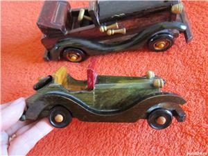 decoratiuni masini din lemn, lucrate si pictate manual -cadou inedit