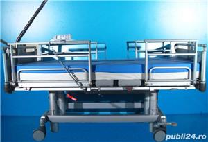 Pat electric spital pentru ingrijire pacienti cu patru sectiuni Volker