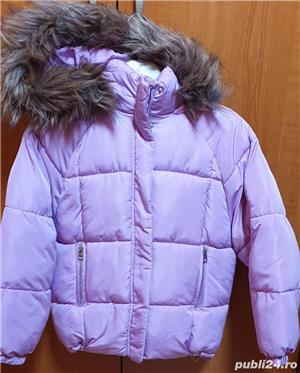 Scurta iarna pentru fete, Zara Collection, cu gluga, marimea 140