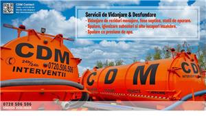 Servicii de vidanjare - desfundare - decolmatare - igienizare  - aspirare mecanizata - ddd