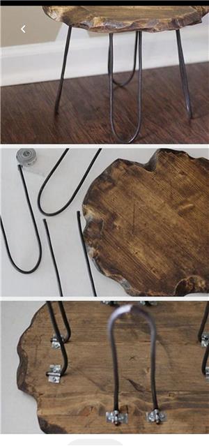 Rondele de lemn mari, blat masa, dimensiuni mari, măsuțe. - imagine 3