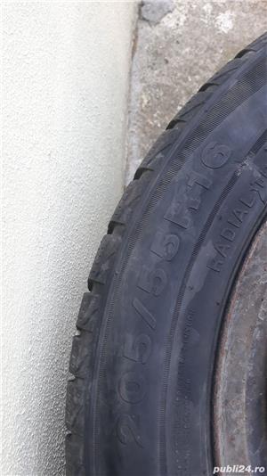 Set 4 anvelope + jante 205*55R16 iarna Mazda / Duster - imagine 4