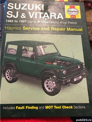 Haynes Suzuki SJ & Vitara 1982-1997,  manuale reparatii auto / modificare Suzuki 4x4 - imagine 2