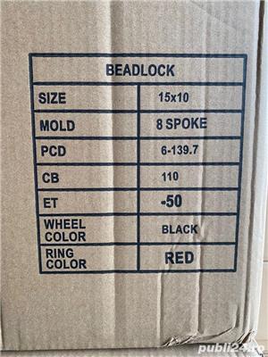 Jante din tabla off-road cu BEADLOCK 15x10J 6x139.7 ET -50 - imagine 5