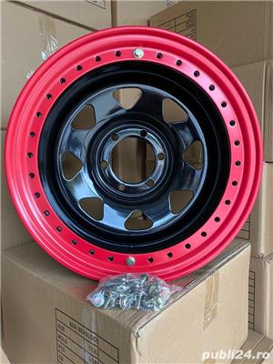 Jante din tabla off-road cu BEADLOCK 16x10J 6x139.7 ET -50 - imagine 3