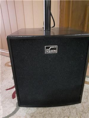 Sistem  sunet Solton Twin-Arry cu huse originale  - imagine 5