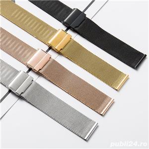 Bratari ceas metalice Milano 16 18 20 22