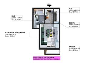 Apartamente in Apahida de la 39600 EUR  - imagine 5