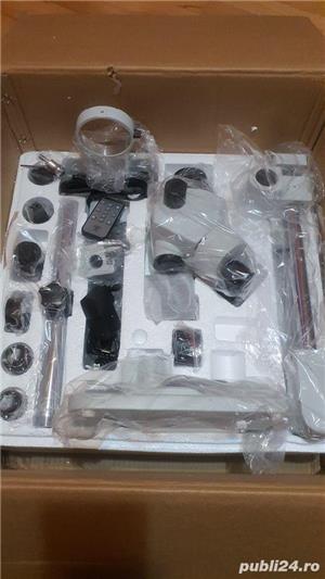 Microscop 3.5x -90x 34mpx 60fps stereo tri microscop profesional nou