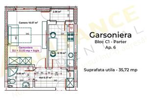 [METROU APARATORII PATRIEI] Garsoniera decomandata 36mp - AVANS 5% - imagine 4