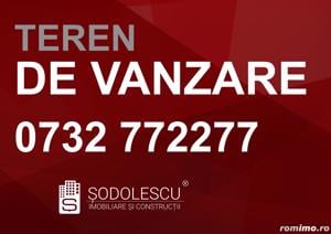TEREN 843 MP ZONA DOROBANTILOR CU UTILIZARI MULTIPLE - imagine 3