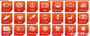 Launch X431 IV Tester  Diagnoza auto CAN+OBD2 imprimanta  - imagine 6