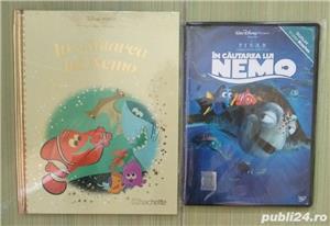 În căutarea lui Nemo. Carte Disney și DVD.