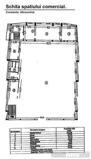 Ultracentral Constanta: Spatiu etaj 800 mp utili - imagine 3