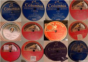 Disc Ebonita Shellac 78rpm Gramofon Patefon Muzica Romaneasca Straina Discuri inregistrari Cumpar