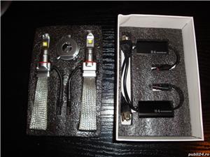 set bec auto led cree H4 12v 24v masina camion motocicleta