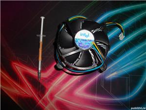 ventilator cooler intel original pentru procesor LGA 775 cupru + pasta - imagine 2