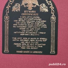 Icoana Iisus Hristos Pantoctrator-Argintata-Relief 3 D - imagine 8