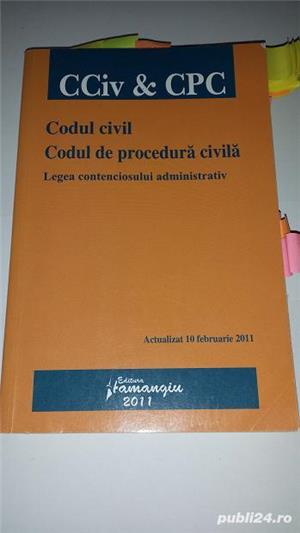 Vol."Codul Civil, Codul de Procedura Civila, Legea Contenciosului administrativ"