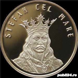 Monede BNR PROOF 50 bani 2019 si 2021 si Set 2005