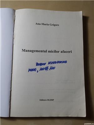 Vol. Managementul micilor afaceri  de Ana-Maria Grigore - imagine 2