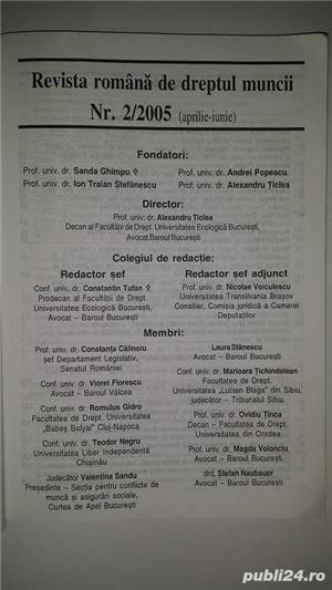 Vol. Dreptul muncii  de Sanda Ghimpu si Andrei Popescu - imagine 2