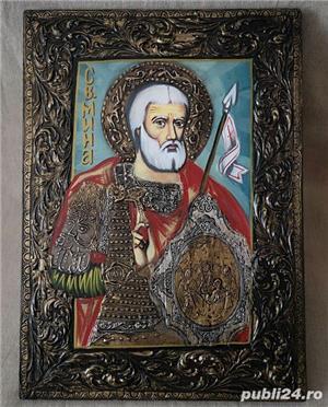 Icoana Sfântului Mucenic Mina - imagine 3