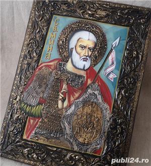Icoana Sfântului Mucenic Mina - imagine 2