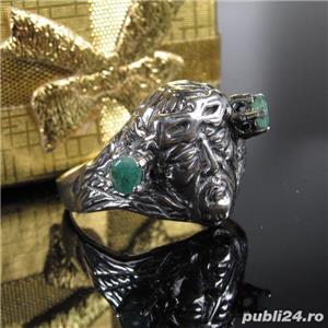 Iisus Hristos inel cu smaralde - imagine 4