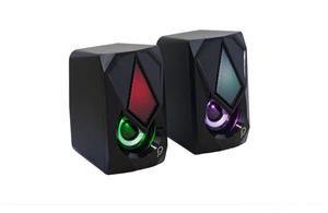 Boxe Gaming 2.0, RMS 6W (2 x 3 W), 4 x LED, Nou ! - imagine 9