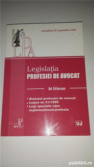 Vol."Legislatia profesiei de avocat, actualizat 27.09.2011"